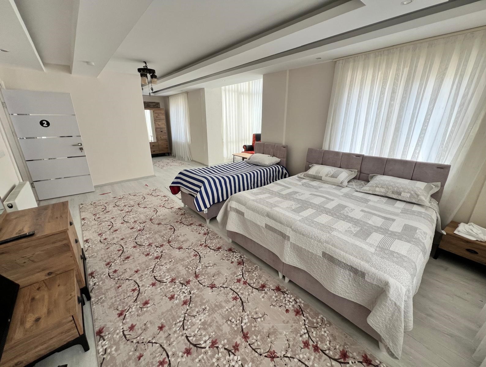 Ferah ve konforlu odalar